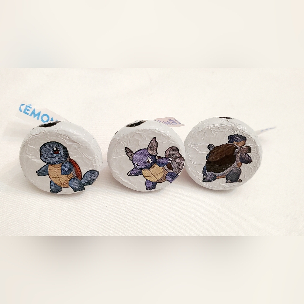 Pokeman Hershey's Kisses Squirtle‎ Evolution Wartortle Blastoise Special Edition
